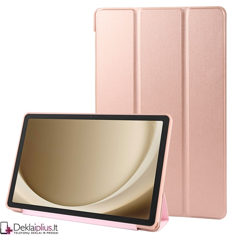 Smart soft dirbtinės odos dėklas - rausvas (Samsung Tab A9 Plus 11 (X210/X215/X216B)Tab A11 Plus 11 (SM-X230N/X236) Smart soft dirbtinės odos dėklas - rausvas (Samsung Tab A9 Plus 11 (X210/X215/X216B)Tab A11 Plus 11 (SM-X230N/X236)